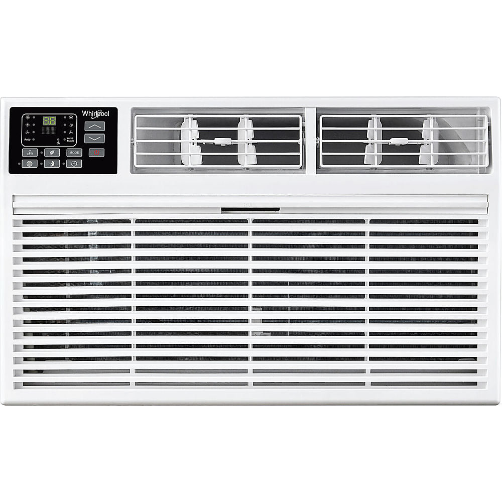 Whirlpool - 10,000 BTU 230V Through the Wall Air Conditioner with Supplemental Heat - White_0