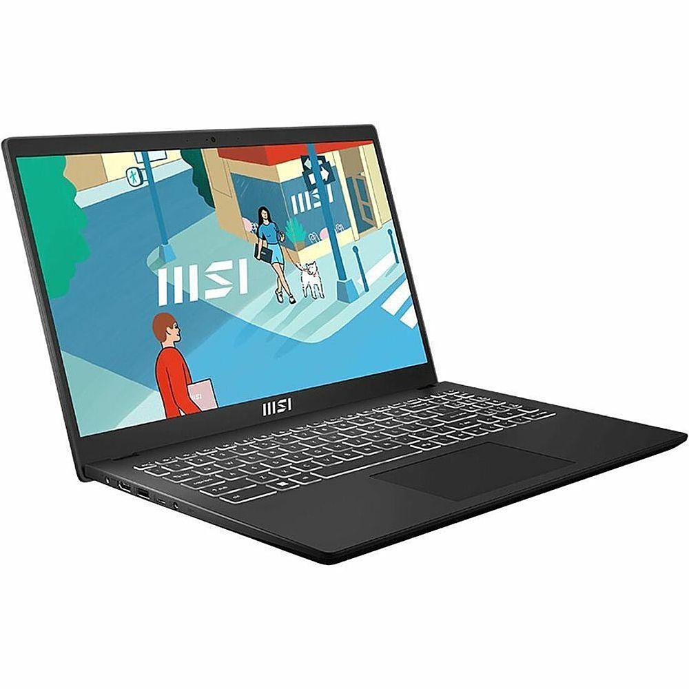 MSI - Modern 15 B13M 15.6" Laptop - Intel Core i7 with 16GB Memory - 1 TB SSD - Classic Black, Black_0