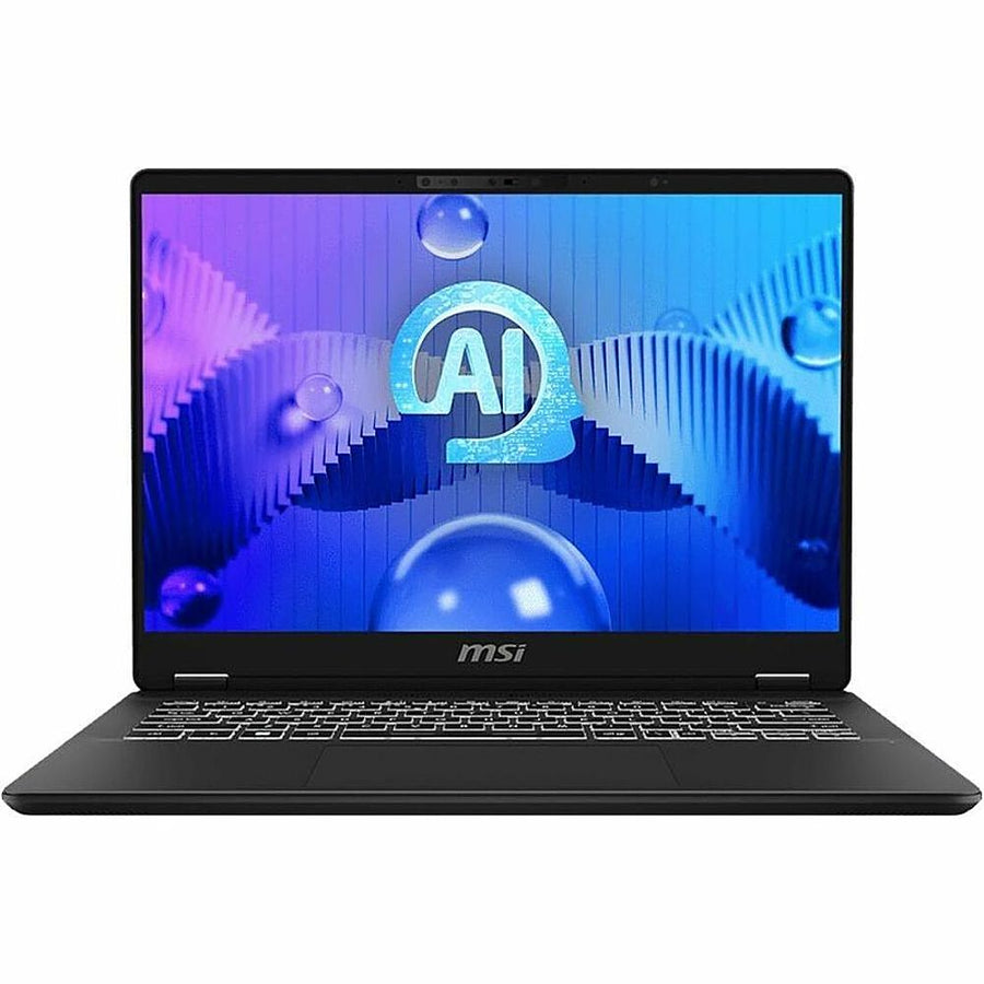 MSI - Prestige 14 AI Studio C1V 14" Laptop - Intel Core Ultra 7 with 32GB Memory - 1 TB SSD - Stellar Gray, Gray_0