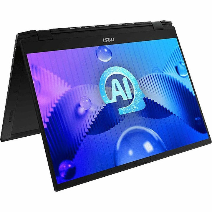 MSI - Summit E16 AI Evo A1M 2-in-1 16" Touch Screen Laptop - Intel Core Ultra 7 with 32GB Memory - 1 TB SSD - Ink Black, Black_0