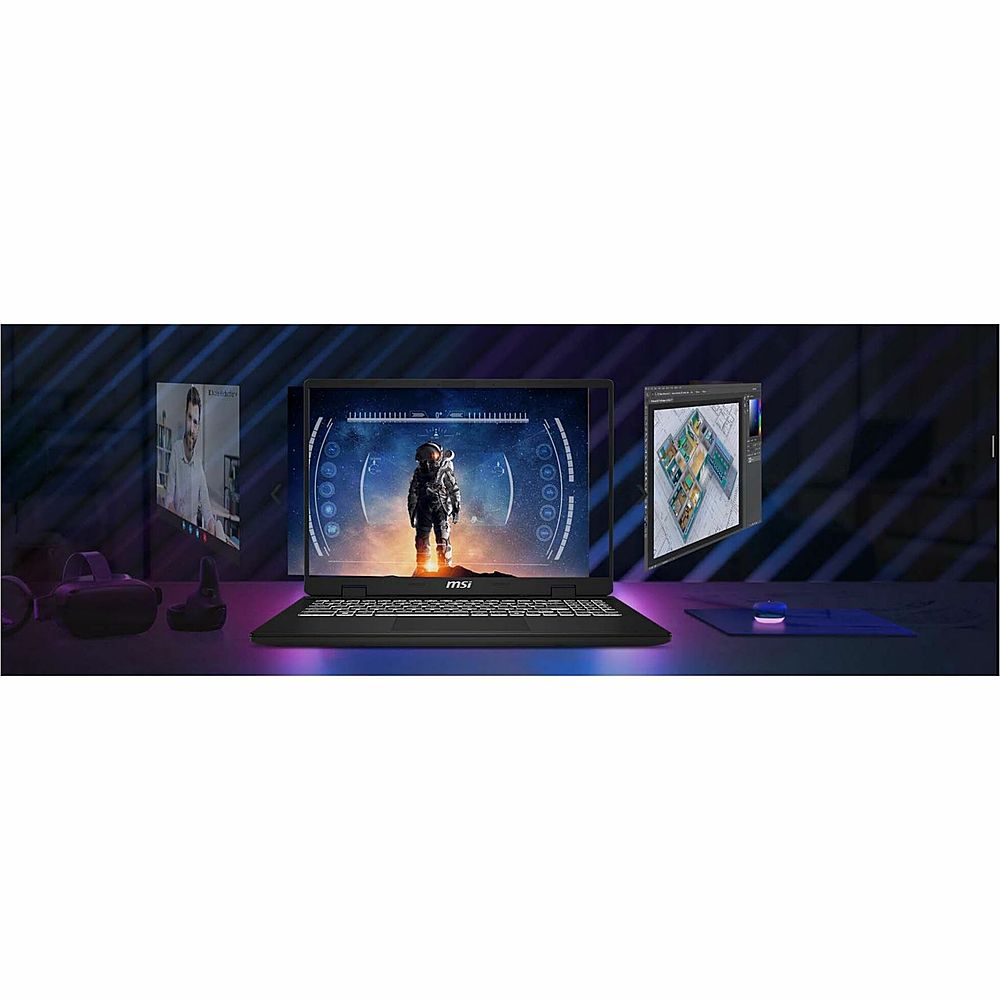 MSI - CreatorPro M16 HX C14V 16" Laptop - Intel Core i7 with 32GB Memory - 1 TB SSD - Lunar Gray, Gray_5