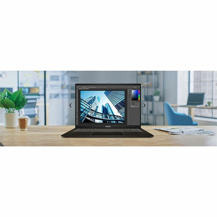 MSI - Summit E16 AI Studio A1V 2-in-1 16" Touch Screen Laptop - Intel Core Ultra 7 with 32GB Memory - Ink Black, Black_9