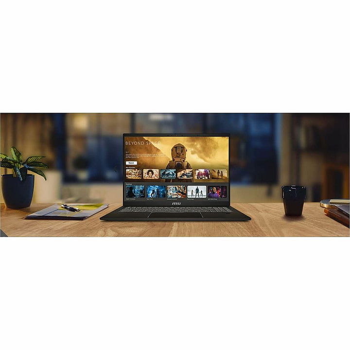 MSI - Summit E16 AI Studio A1V 2-in-1 16" Touch Screen Laptop - Intel Core Ultra 7 with 32GB Memory - Ink Black, Black_12