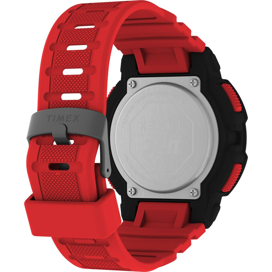 Timex Men's UFC Rumble 50mm Watch - Red Strap Digital Dial Black Case - Red_3