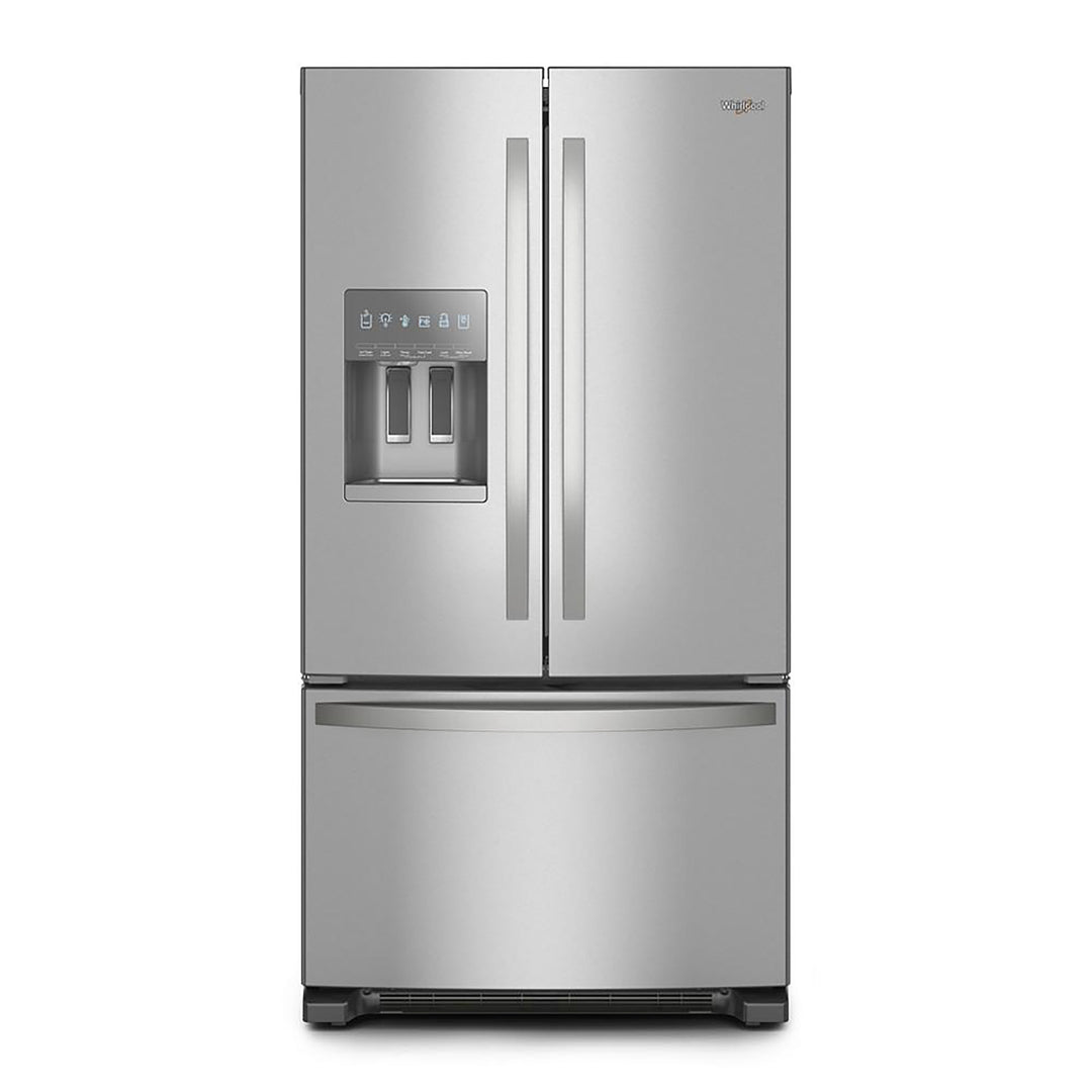 Whirlpool - 24.7 Cu. Ft. French Door Refrigerator with Elevated Deli Drawer - Stainless Steel_0