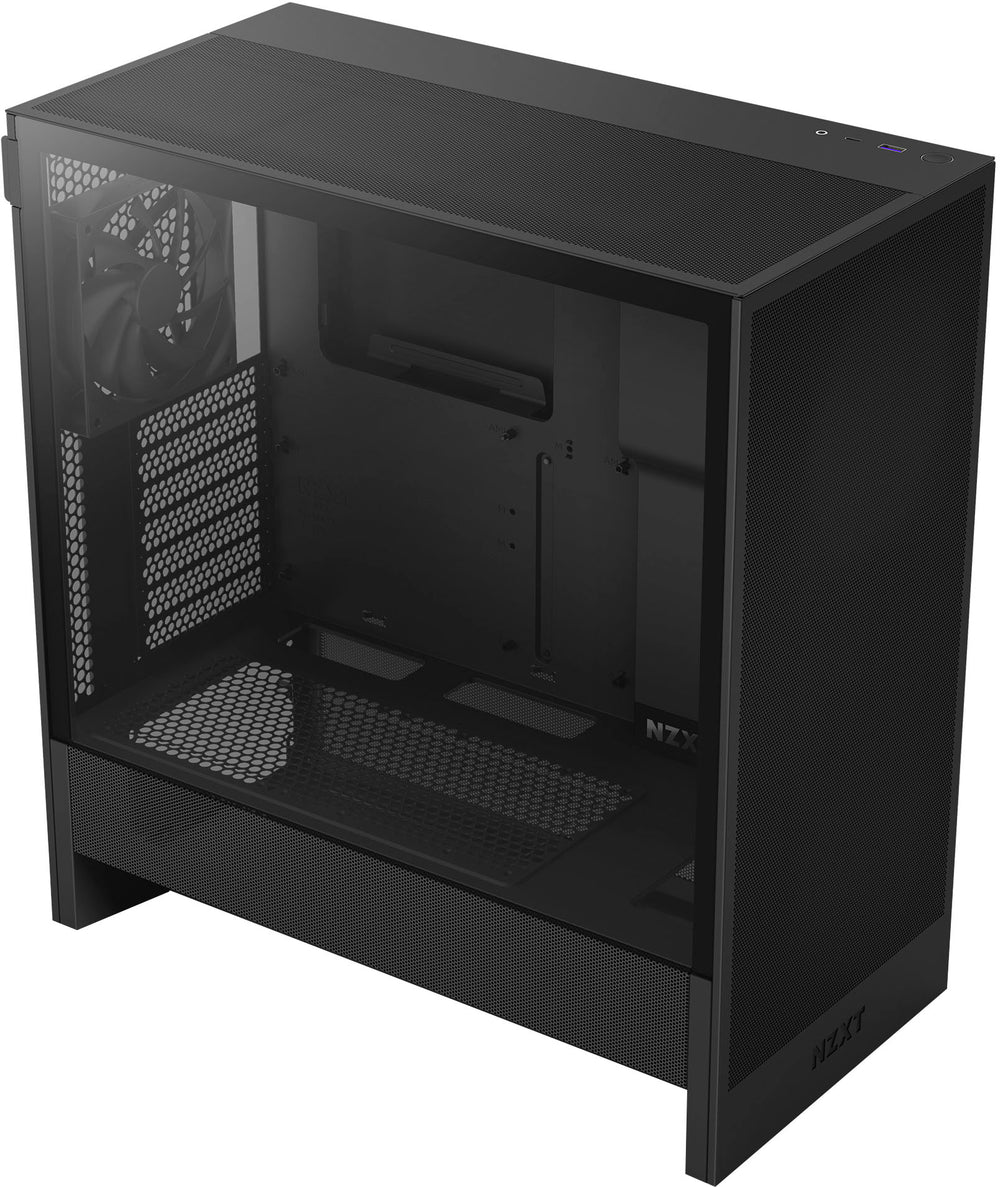 NZXT - H5 Flow Compact ATX Mid-Tower Airflow Case - Black_1