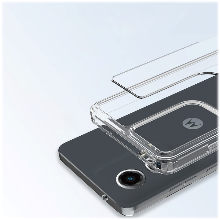 SaharaCase - Inspire Series Hard Shell Case for Motorola G Stylus 5G (2024) - Crystal Clear_5