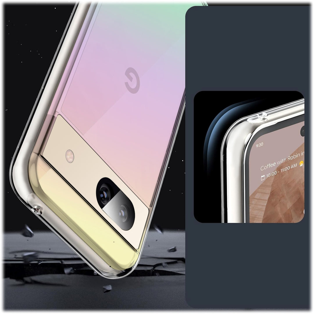 SaharaCase - Inspire Series Hard Shell Case for Google Pixel 8a - Transparent Gradient_6