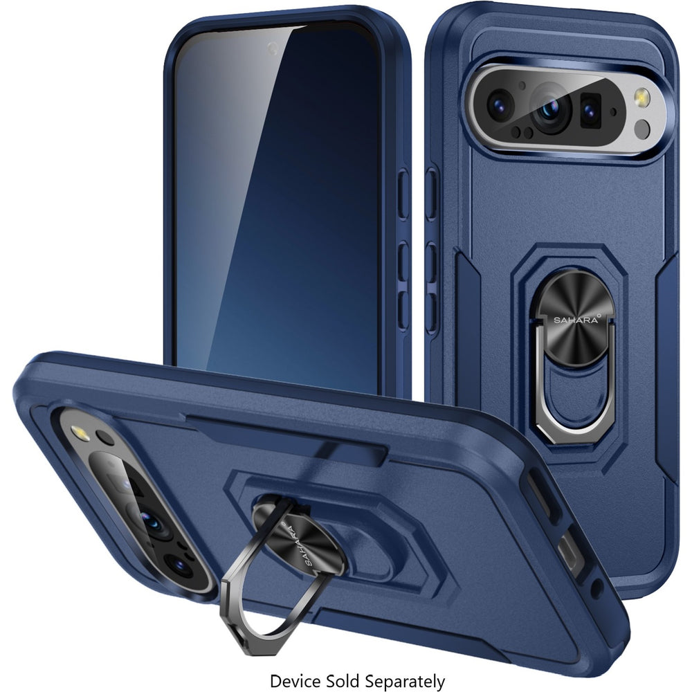 SaharaCase - Raider Series Heavy-Duty Case for Google Pixel 9 and 9 Pro - Desert Blue_1