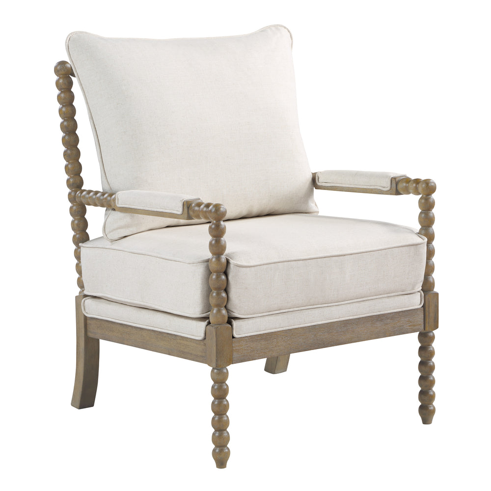 OSP Home Furnishings - Fletcher Spindle Chair - Linen_1