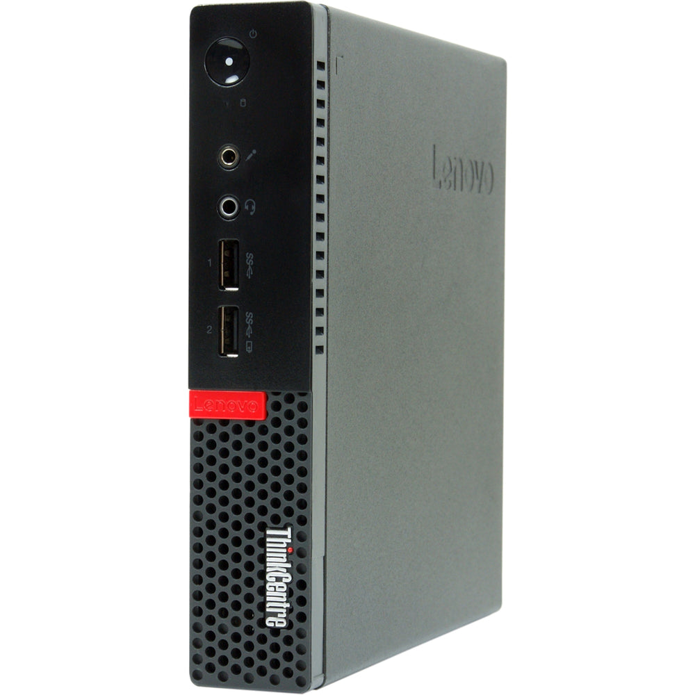 Lenovo - Refurbished ThinkCentre M710q Desktop - Intel Core i5 - 16GB Memory - 256GB SSD - Black_1