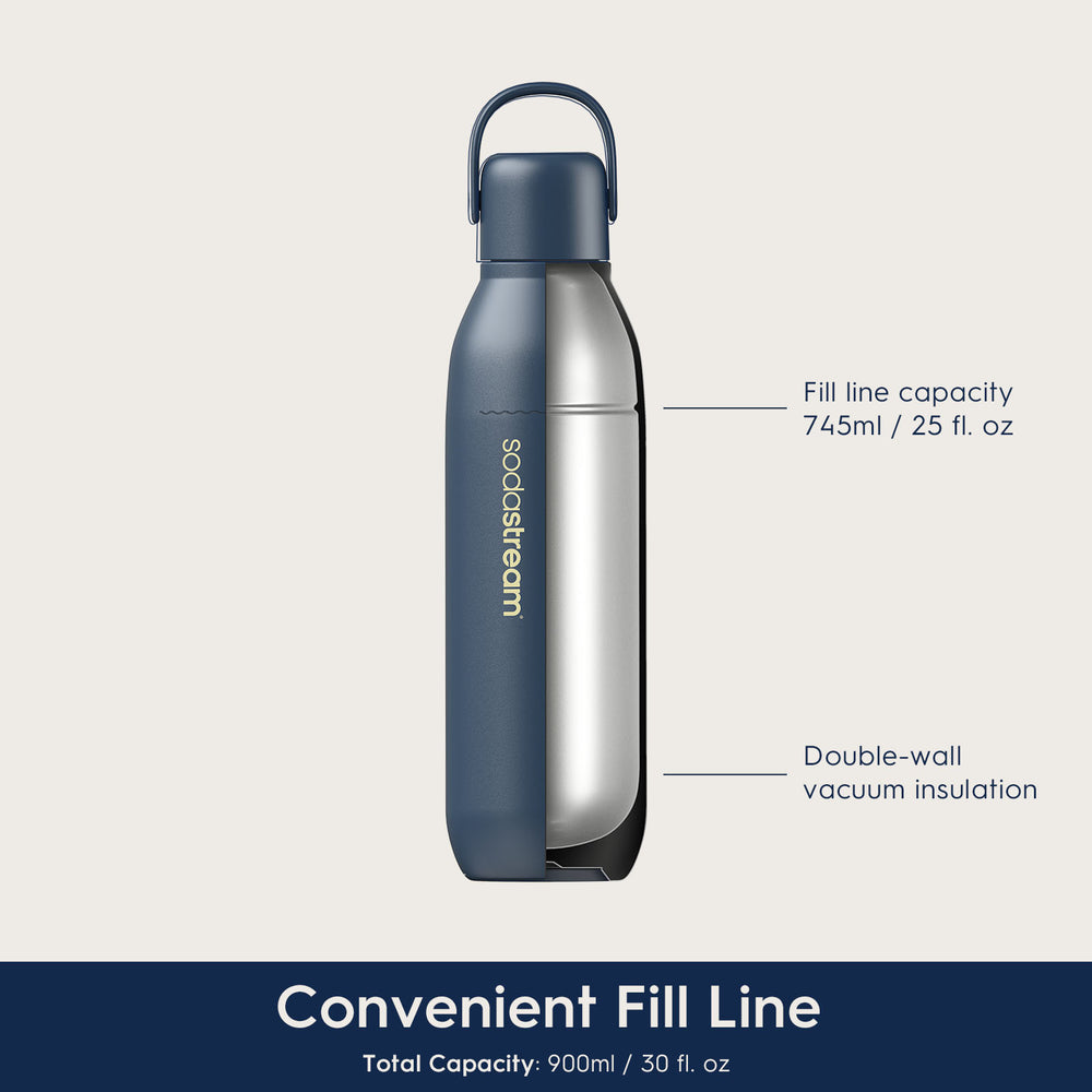 SodaStream - SodaStream® All Metal Bottles (Sand Colored) - Sand_1