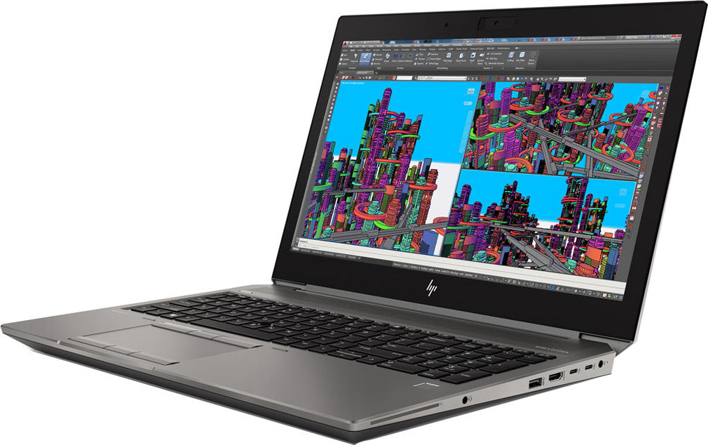 HP - Zbook 15 G5 15.6" Refurbished Laptop - Intel 8th Gen Core i7 with 64GB Memory - NVIDIA Quadro P1000 - 2TB SSD - Gray_1