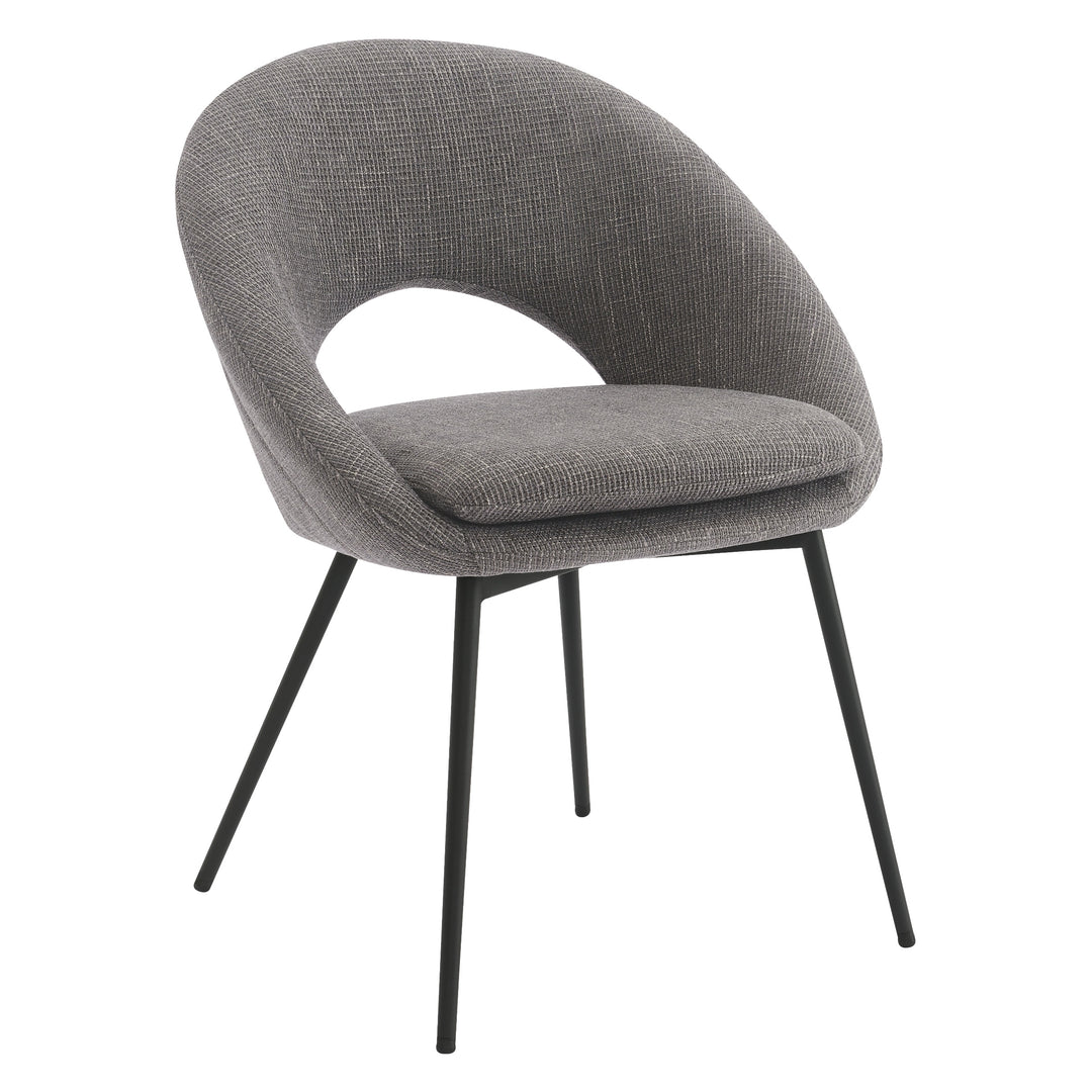 OSP Home Furnishings - Millie Accent /Dining Chair - Charcoal/ Black_1