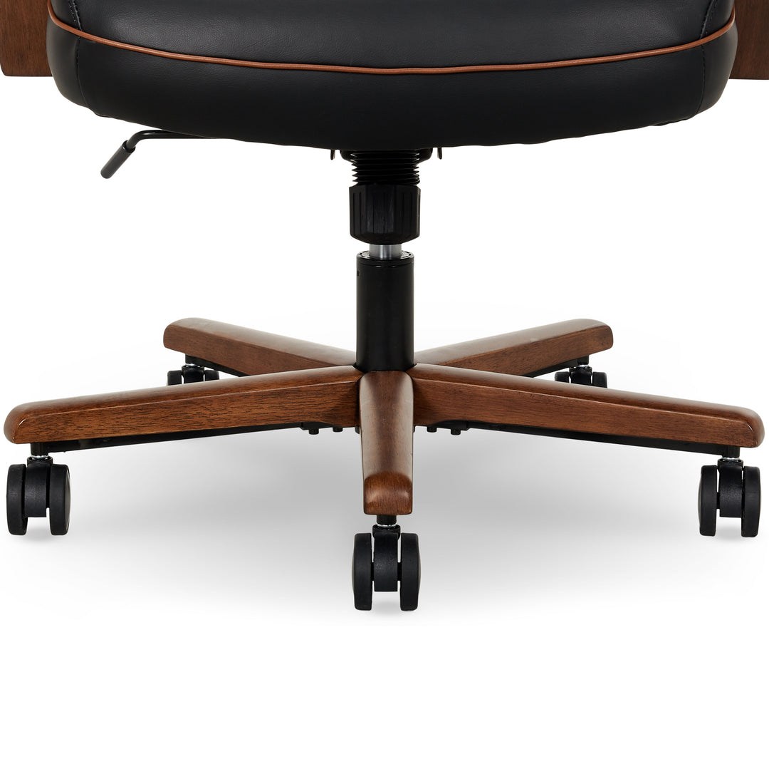 Finch Neo Two Retro-Modern Mid-Back Office Chair - Black_8