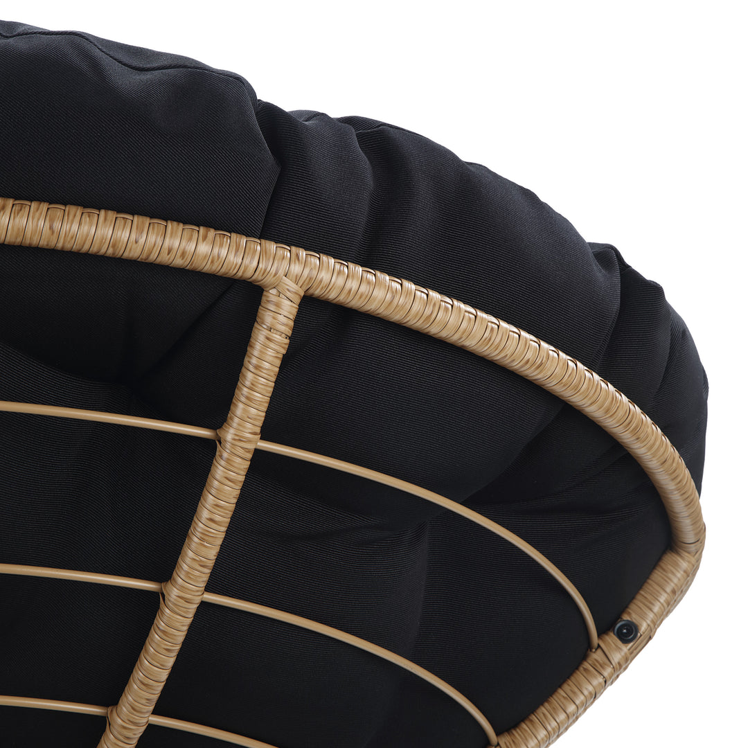 OSP Home Furnishings - Papasan Chair - Black_7