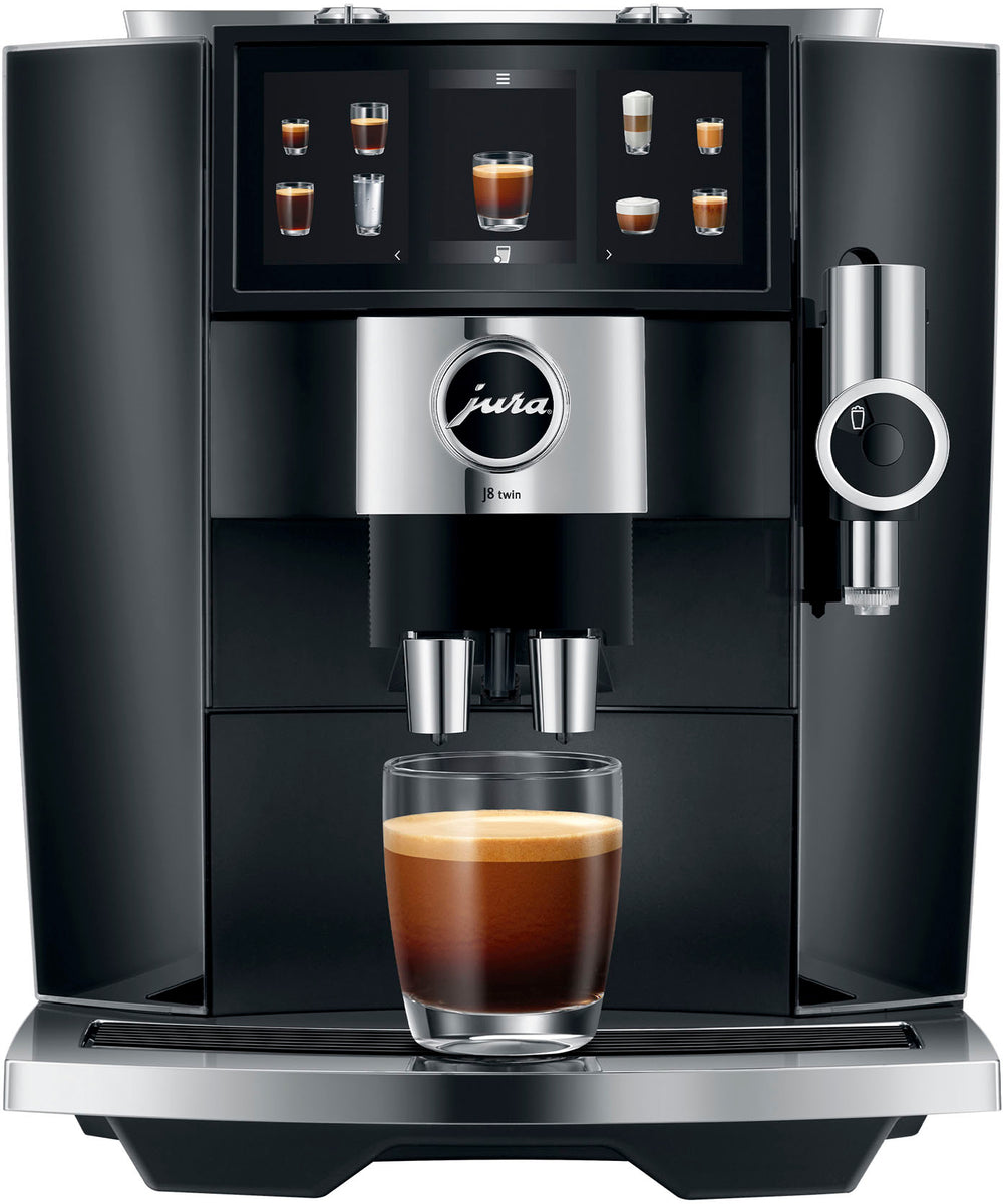 Jura - J8 twin Automatic Single Serve Coffee Maker and Espresso Machine - Black_1