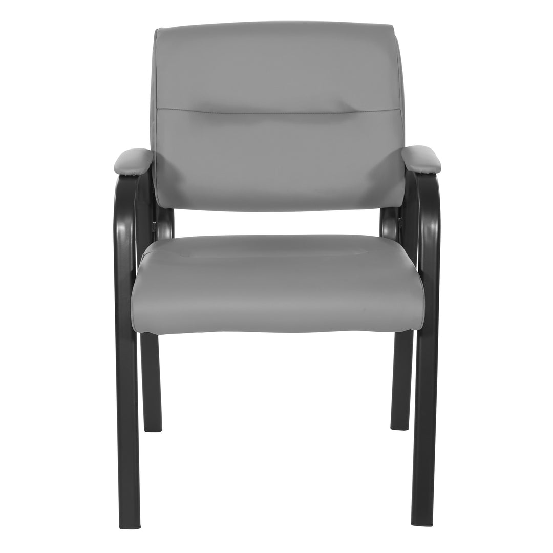 Office Star Products - Guest Chair - Grey/Black_0