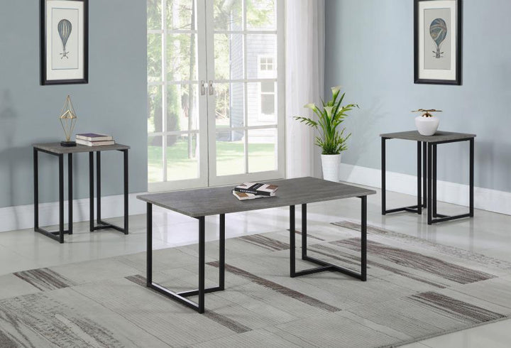 Hartsook 2-piece Living Room Set Charcoal Grey Bundle