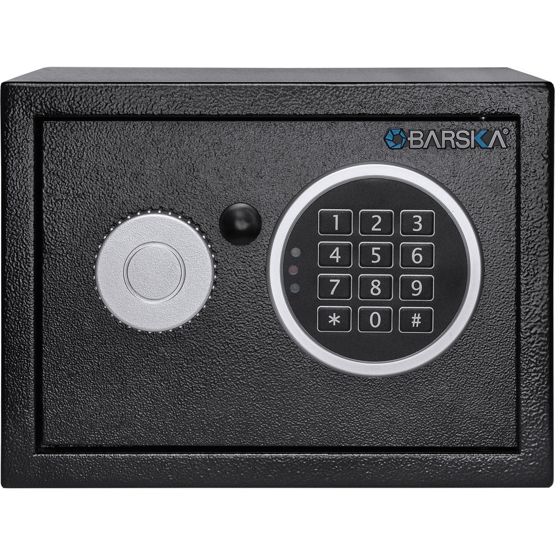 Barska - 0.22 Cu. Ft Compact  Digital Keypad Security Safe - Black_5