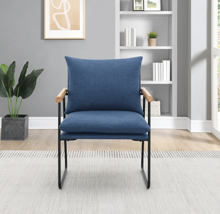 OSP Home Furnishings - Dutton Armchair - Navy_7