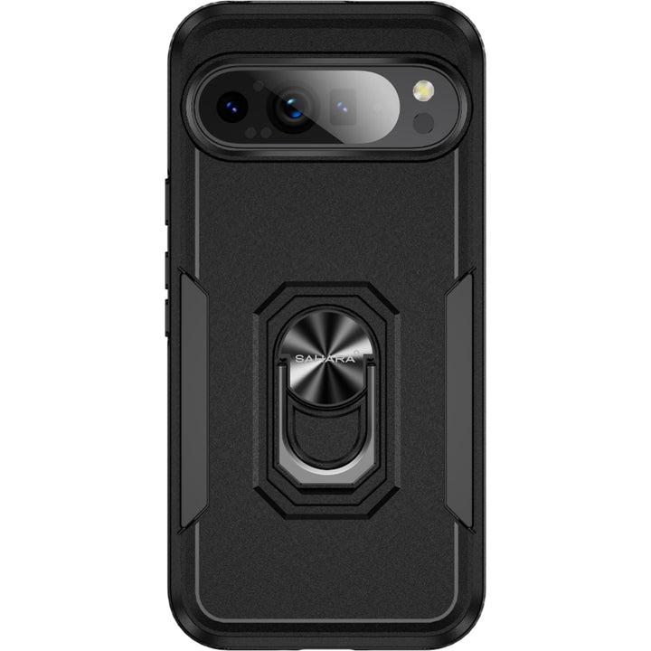 SaharaCase - Raider Series Heavy-Duty Case for Google Pixel 9 Pro XL - Scorpion Black_0