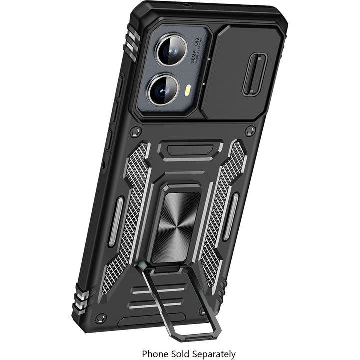 SaharaCase - Raider Series Heavy-Duty Case for Motorola Edge (2024) - Scorpion Black_2