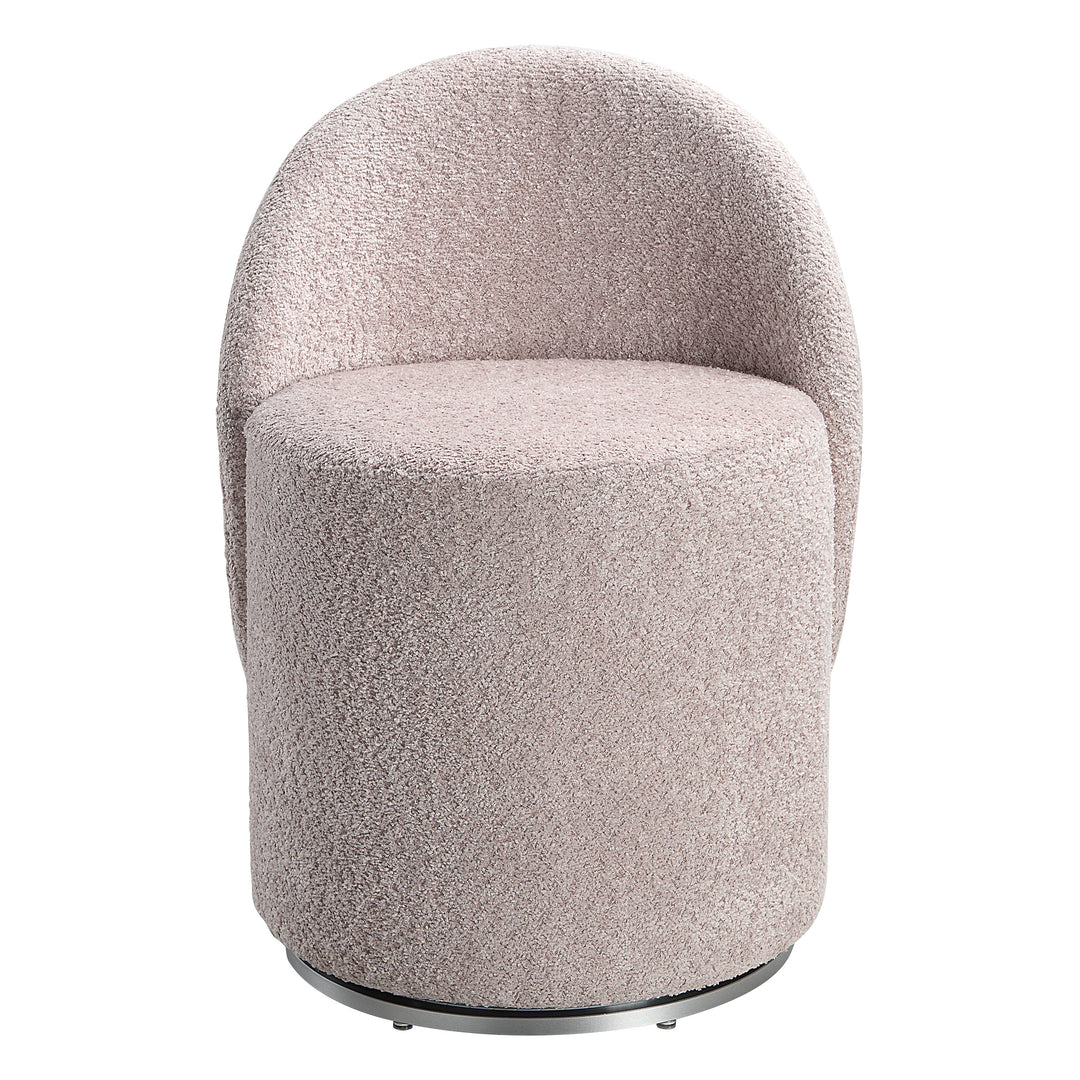 OSP Home Furnishings - Lystra Swivel Vanity Chair - Dusty Rose_0