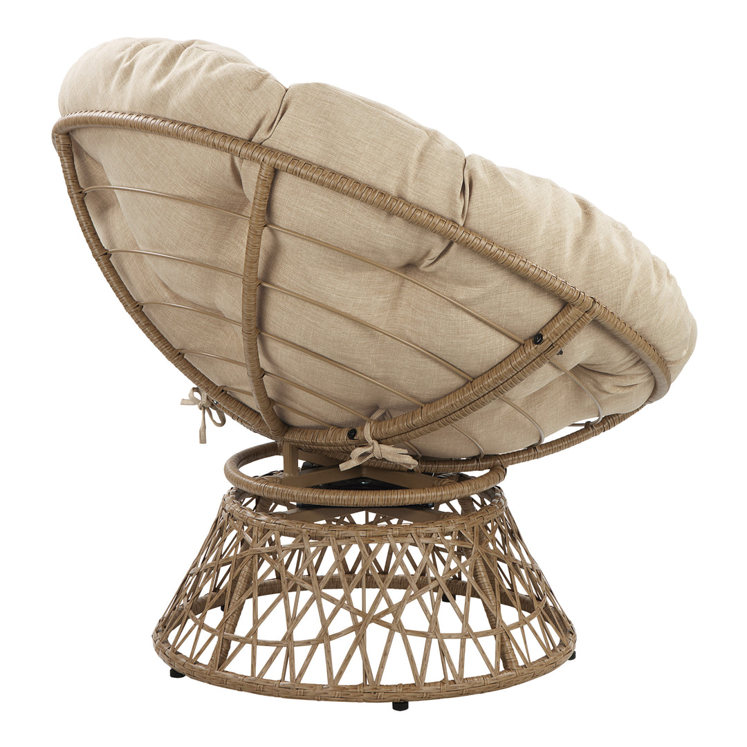 OSP Home Furnishings - Papasan Chair - Cream_3