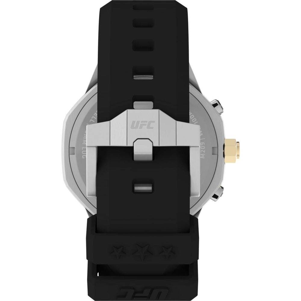 Timex Unisex UFC King 45mm Watch - Black Strap Black Dial Two-Tone Case - Black_1
