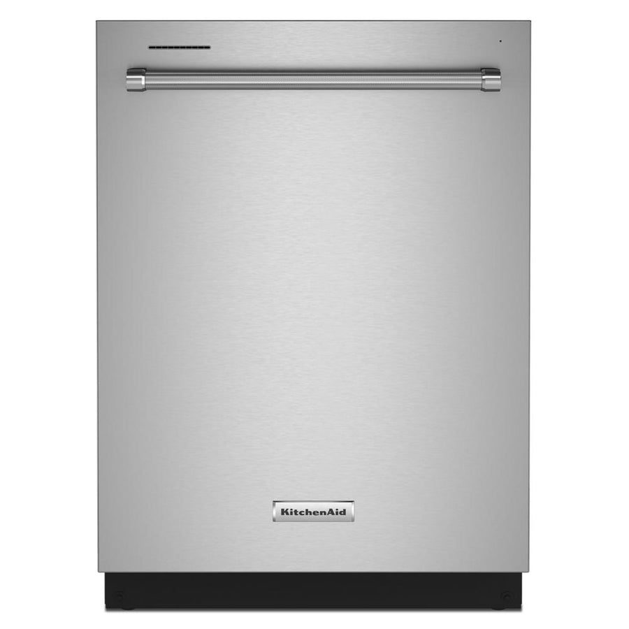 KitchenAid - 24" Top Control Built-in Stainless Steel Tub Dishwasher with 3rd Rack, 40+ Total Wash Jets and 41 dBA - Stainless Steel_0