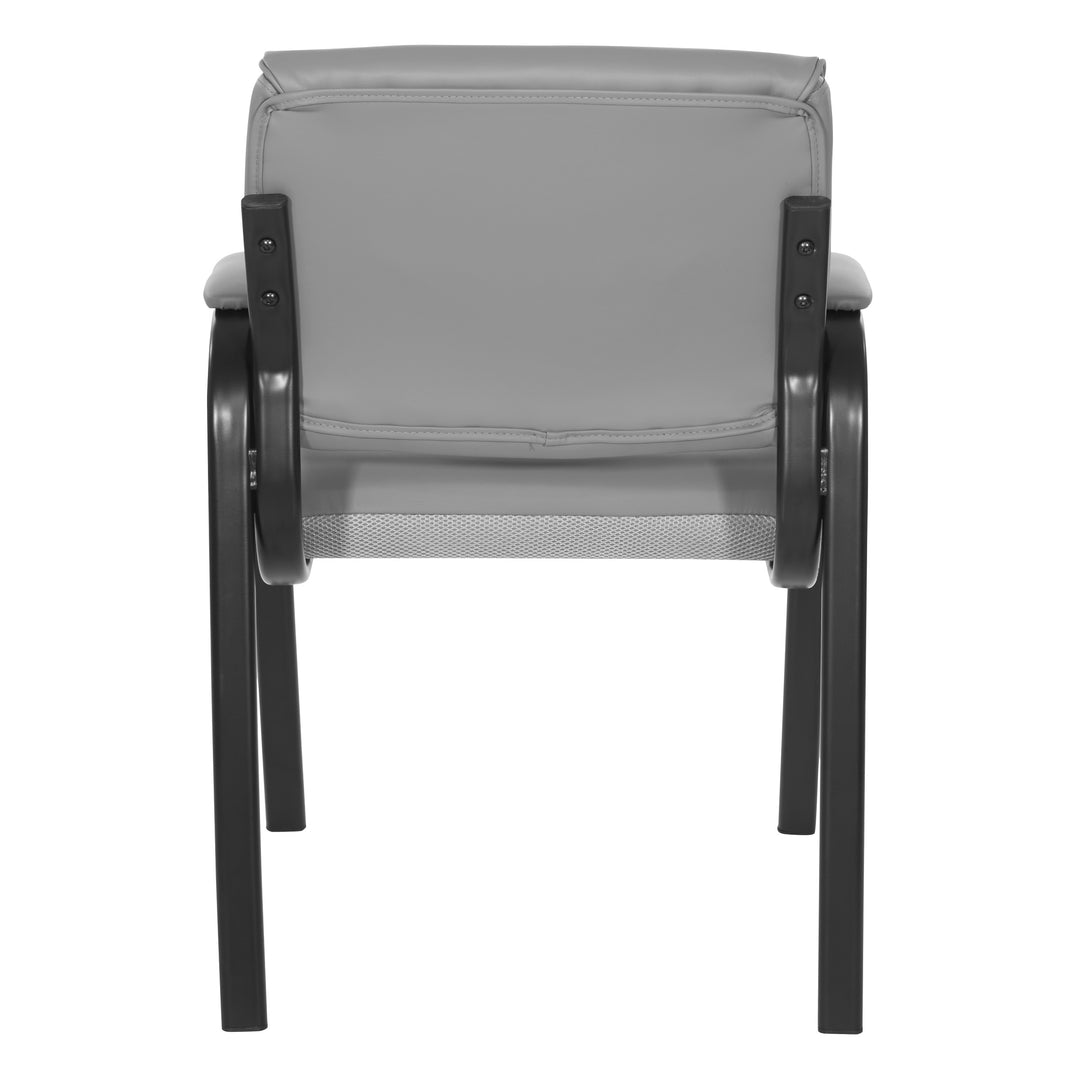 Office Star Products - Guest Chair - Grey/Black_4