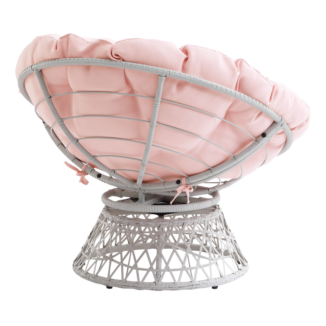 OSP Home Furnishings - Papasan Chair - Pink_3