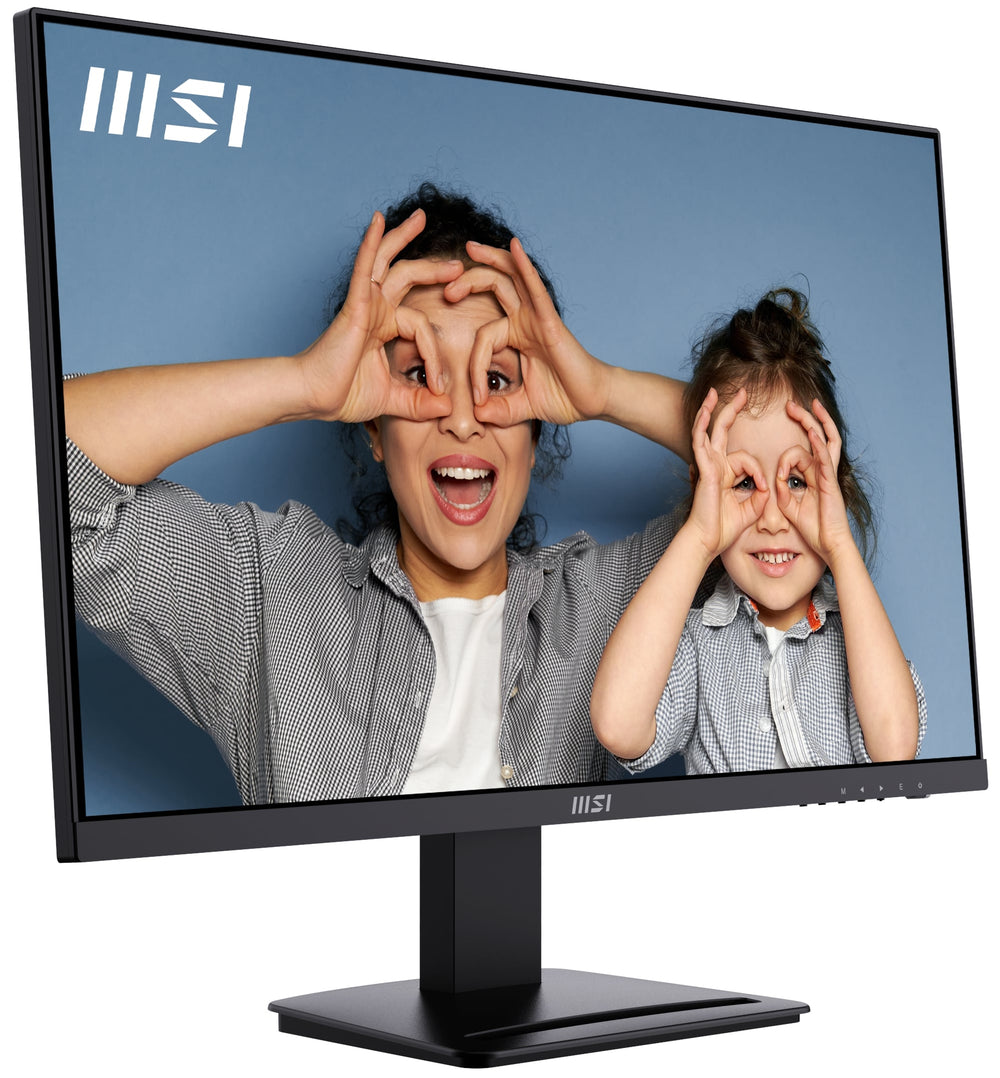 MSI - PRO MP273U 27" UHD 100Hz 4ms Adaptive Sync Monitor with HDR ready ,Built-in Speakers (DisplayPort, HDMI ) - Matte Black_1