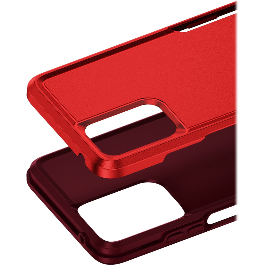 SaharaCase - Raider Series ArmorPro Case for Motorola G 5G (2024) - Viper Red_3