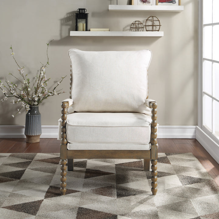 OSP Home Furnishings - Fletcher Spindle Chair - Linen_4