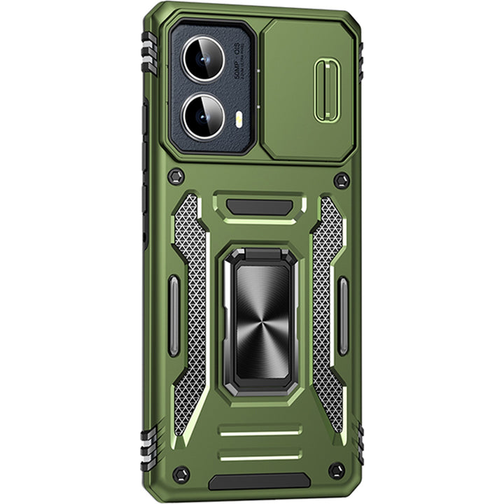 SaharaCase - Raider Series Heavy-Duty Case for Motorola Edge (2024) - Cactus Green_0