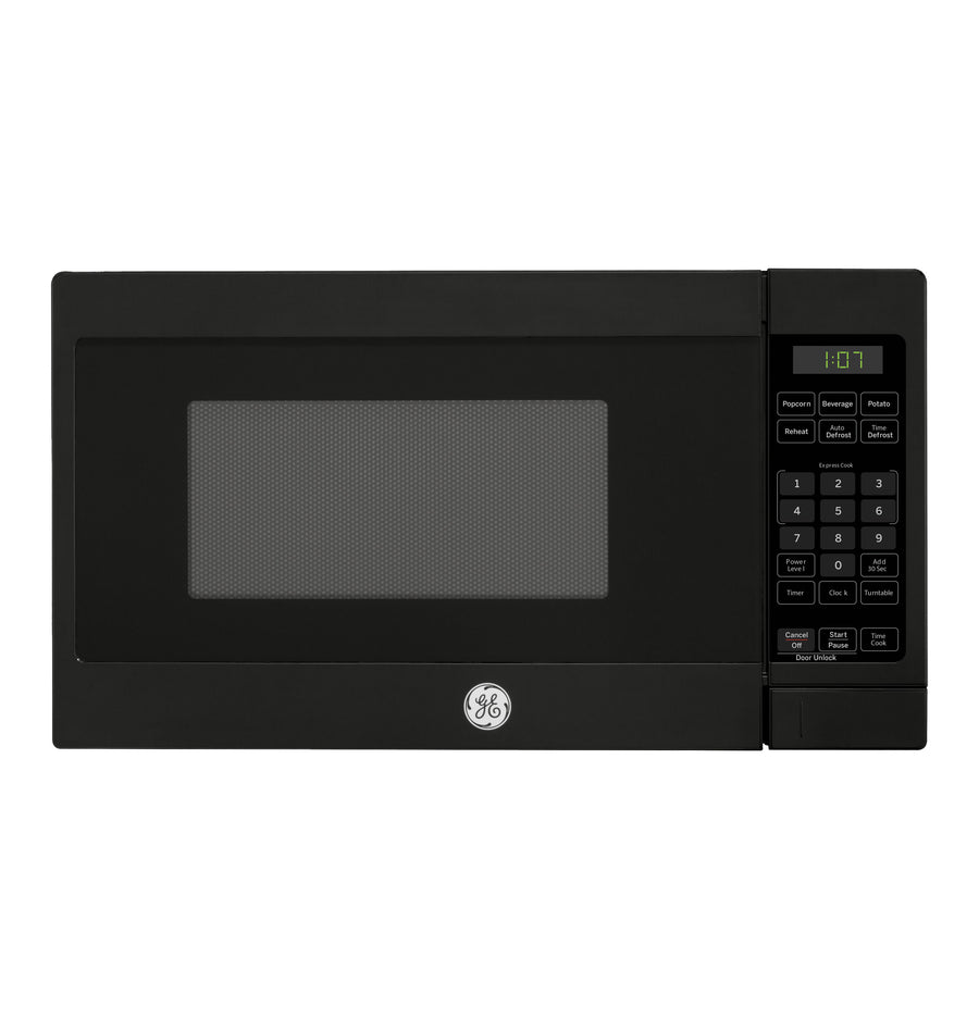 GE - 0.7 Cu. Ft. Countertop Microwave with Convenience Cooking Controls - Black_0