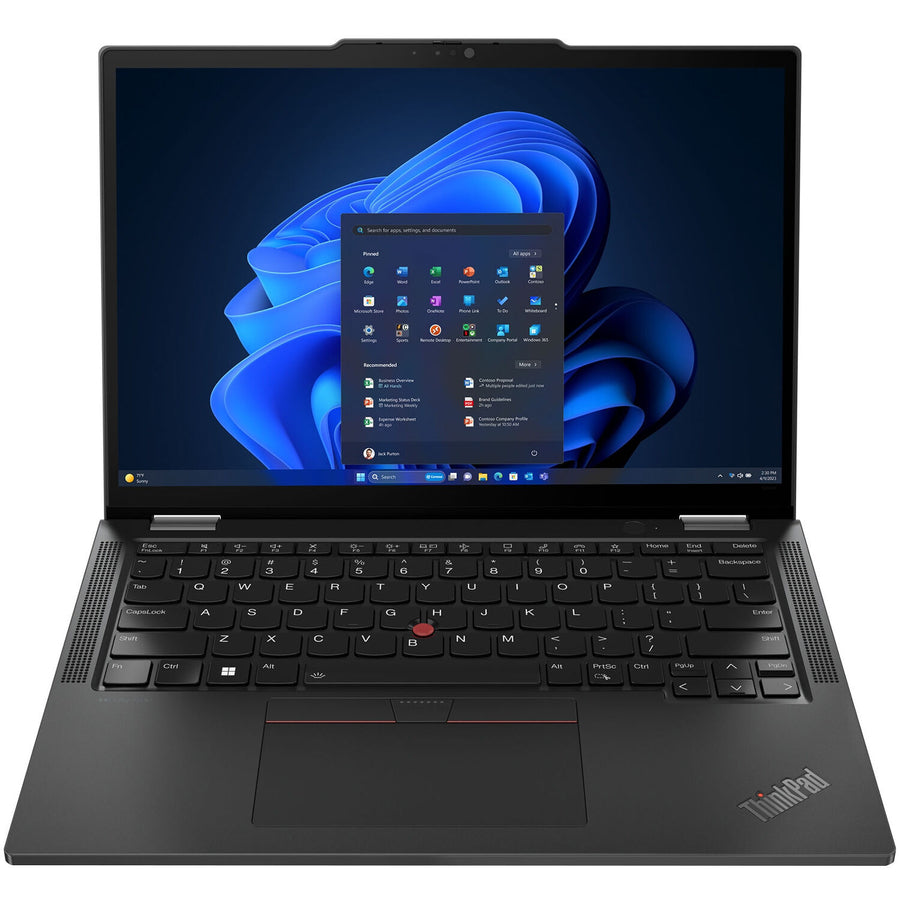 Lenovo - ThinkPad T14 Gen 5 14" Touch - Screen Laptop - Ultra 7 with 16GB Memory - 1TB SSD - Gray_0