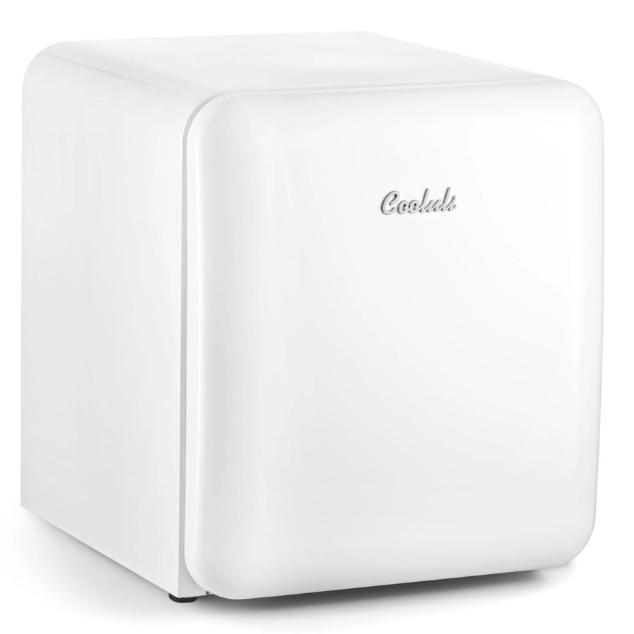 Cooluli Curve 1.7 cuft Freestanding Compressor Fridge (White) - White_0