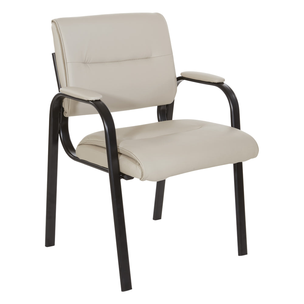 Office Star Products - Guest Chair - Taupe/Black_1