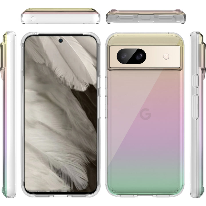 SaharaCase - Inspire Series Hard Shell Case for Google Pixel 8a - Transparent Gradient_3