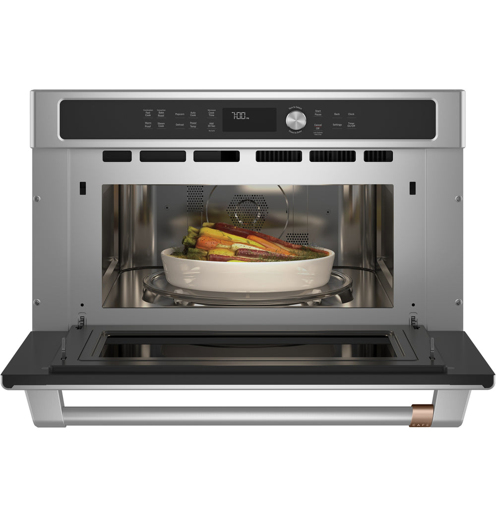 Café - 1.7 Cu. Ft. Convection Built-In Microwave with Sensor Cooking and Air Fry - Stainless Steel_1