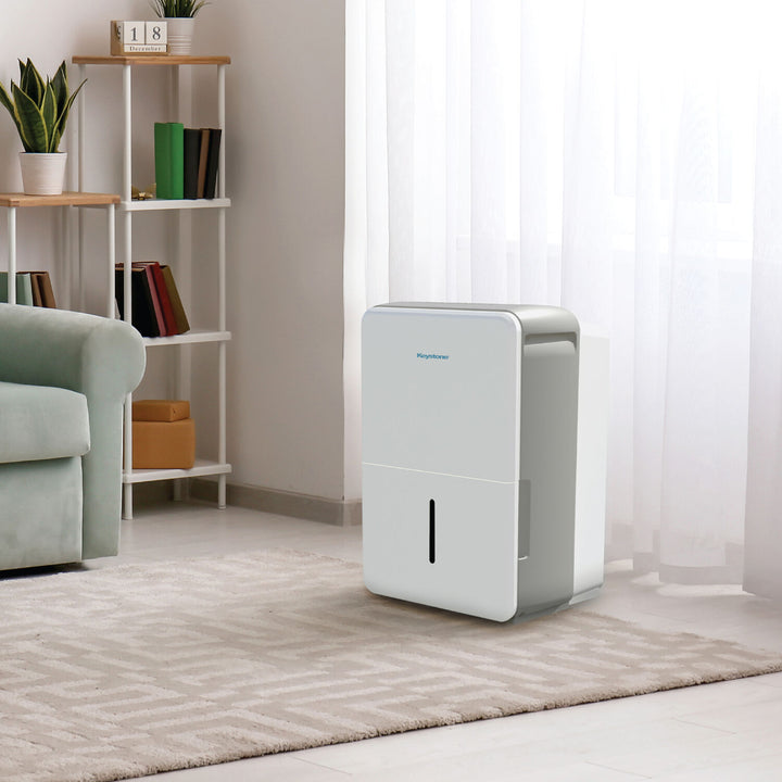 Keystone - 50 Pint Dehumidifier with Electronic Controls - White_10