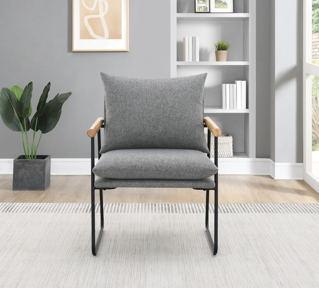 OSP Home Furnishings - Dutton Armchair - Charcoal_7