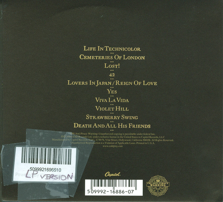 Viva la Vida or Death and All His Friends [LP] - VINYL_1
