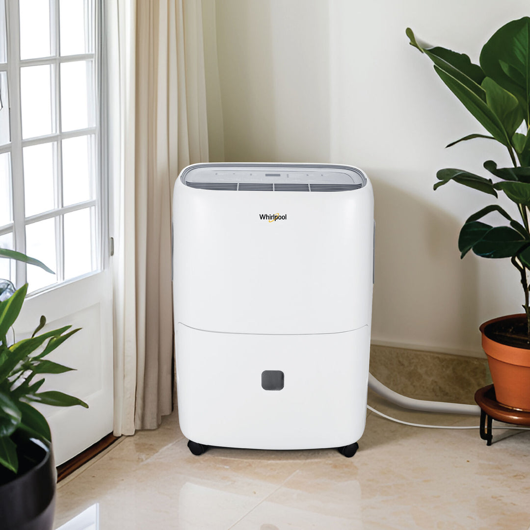 Whirlpool - Energy Star 30-Pint Dehumidifier - White_10