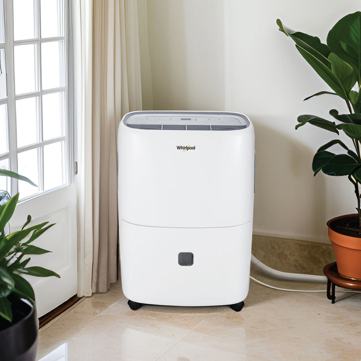 Whirlpool - Energy Star 30-Pint Dehumidifier - White_10