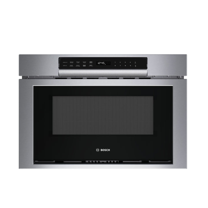 Bosch - 800 Series 1.2 Cu. Ft. Built-In Drawer Microwave with Sensor Cooking - Stainless Steel_0