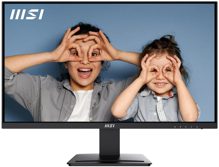 MSI - PRO MP273U 27" UHD 100Hz 4ms Adaptive Sync Monitor with HDR ready ,Built-in Speakers (DisplayPort, HDMI ) - Matte Black_0